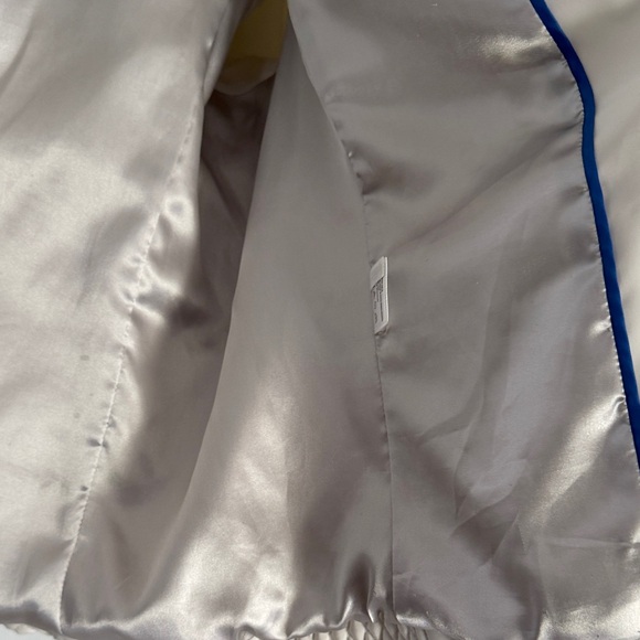 Calvin Klein Quilted Cream Hooded Puffer Jacket - Picture 4 of 4